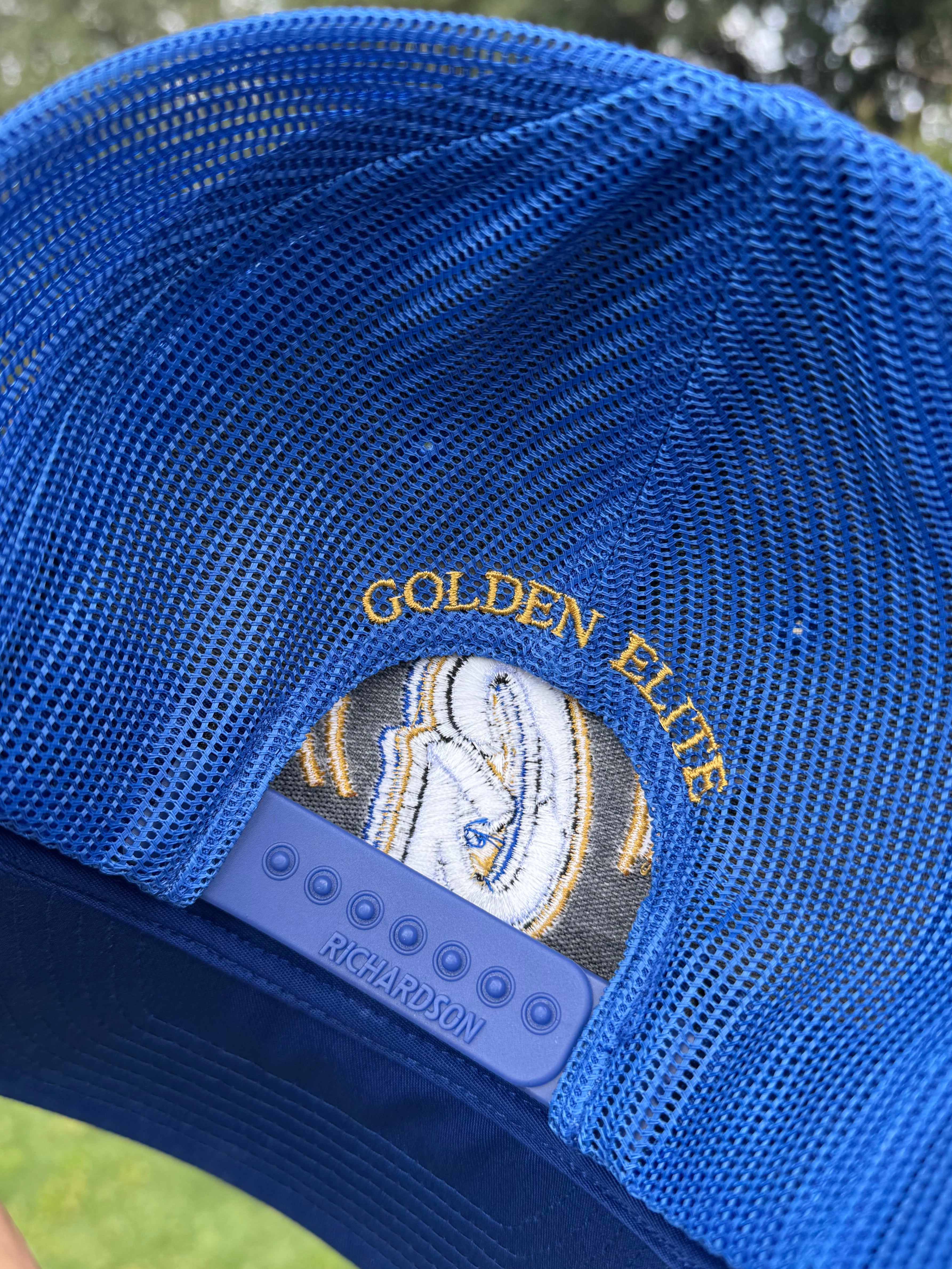 Golden (G) Blue Hat