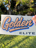 Golden Elite DTF Sticker (Black)